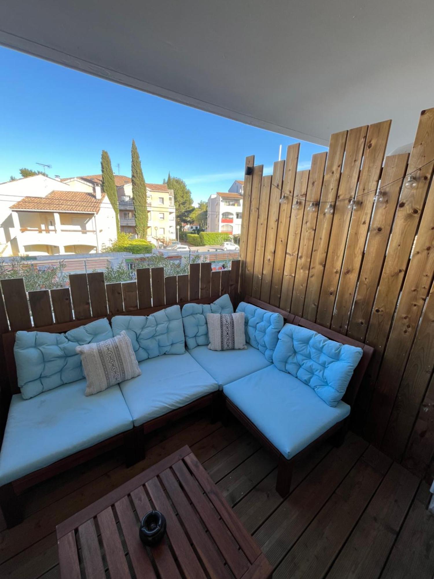 Joli T2/ Tram/ Clim/ Parking/ Wifi/ Piscine Apartment Montpellier Exterior photo