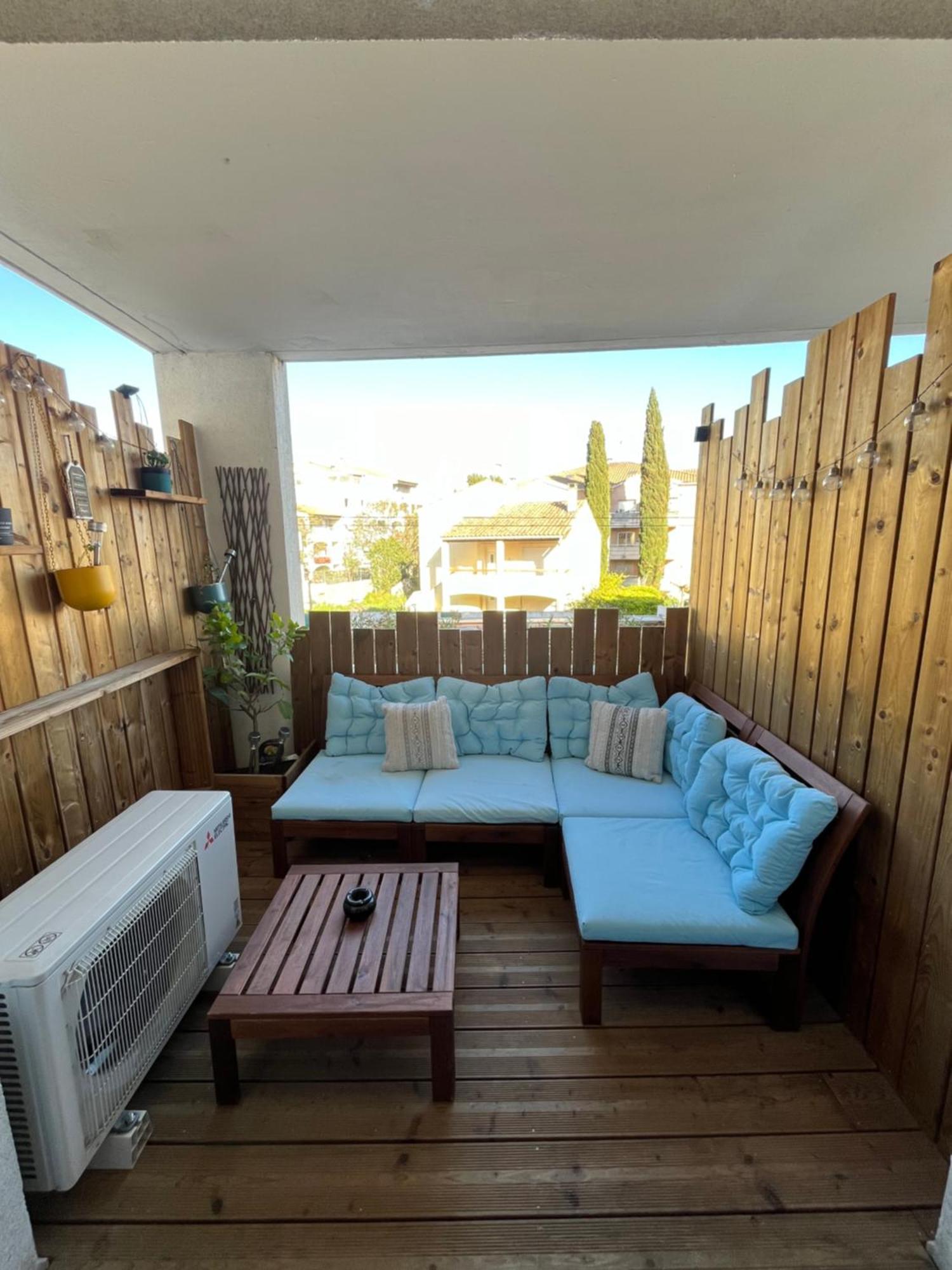 Joli T2/ Tram/ Clim/ Parking/ Wifi/ Piscine Apartment Montpellier Exterior photo